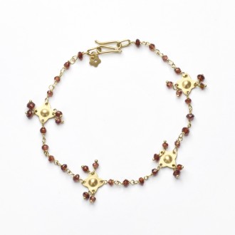 Pulseira Índia Granada